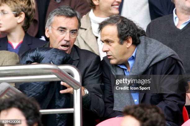 Michel PLATINI / Pierre BLAYAU - - PSG / Nantes - 10eme Journee de Ligue 1,