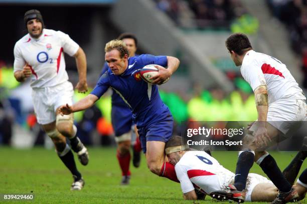 Brian LIEBENBERG - Angleterre / France - - Tournoi des 6 Nations 2005 - Twickenham - -