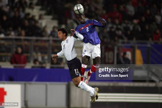 Bakari SAGNA - - France / Angleterre - 1/8 finale Championnat d'Europe Espoirs - Nancy,