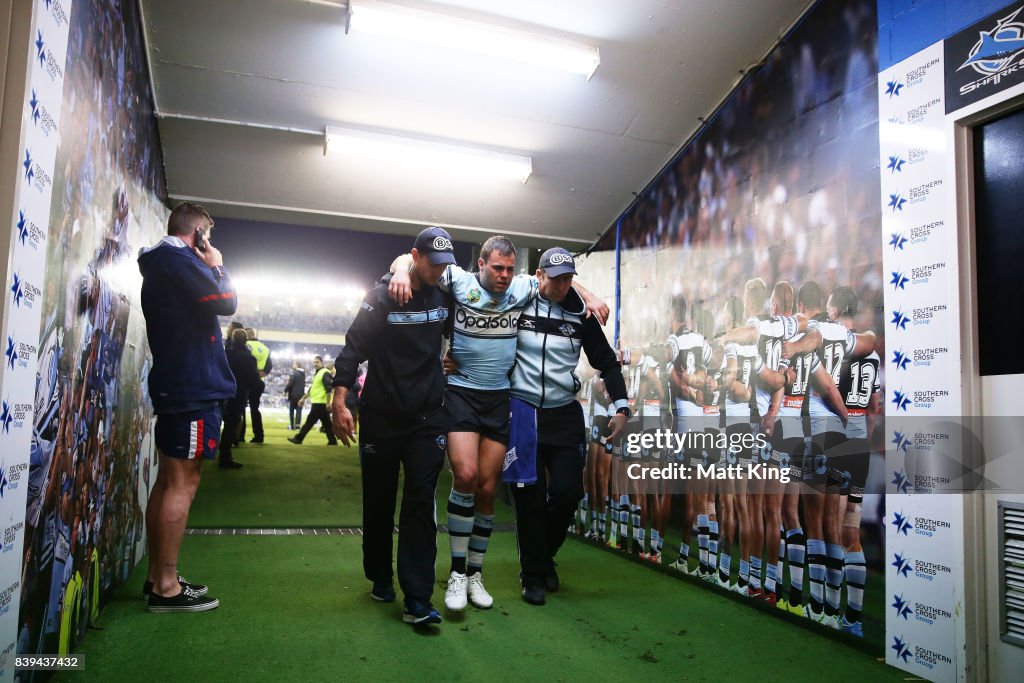 NRL Rd 25 - Sharks v Roosters