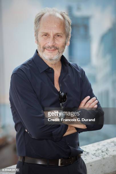 Hippolyte Girardot attends the 10th Angouleme French-Speaking Film Festival on August 26, 2017 in Angouleme, France.