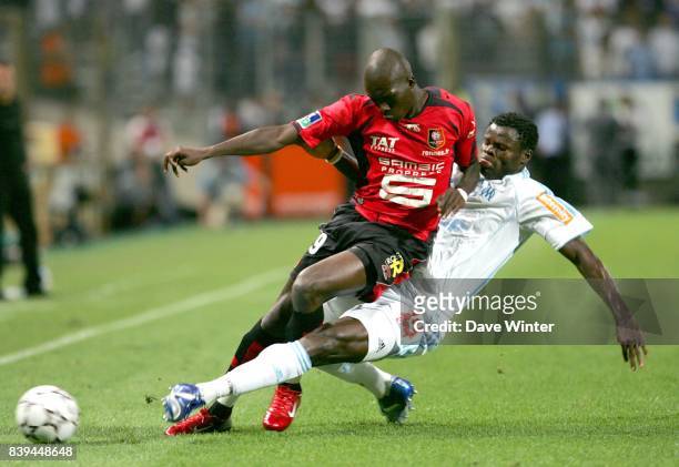 Moussa SOW / Isamelia TAIWO - - Marseille / Rennes - 2eme journee de Ligue 1 -