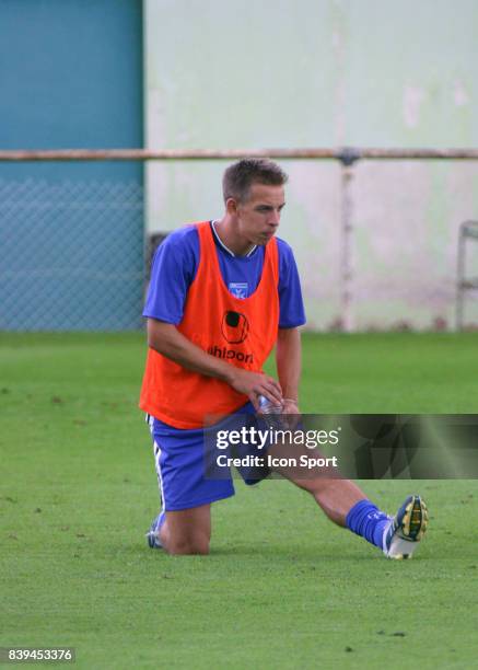 Benoit PEDRETTI - - Nouveau joueur de l'AJ Auxerre,