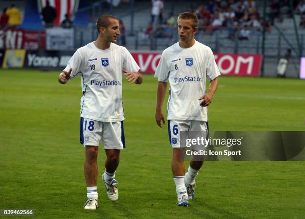 Lionel MATHIS / Benoit PEDRETTI - - Auxerre / Monaco - 5e Journee Ligue 1,