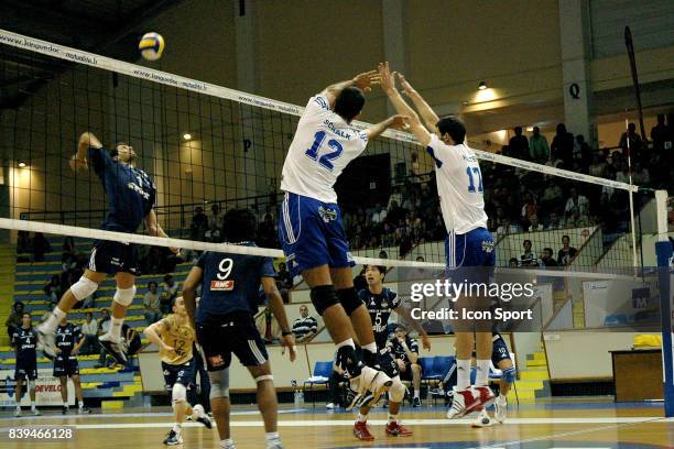 Thiago ARANHA - - Montpellier Volley / Paris Volley - 4eme journΘe de Pro A - Palais des sports Pierre De Coubertin,