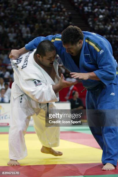 Yasuyuki MUNETA / Semir PEPIC - +100kg - - Championnat du Monde par equipe des Nations - tournoi masculin,