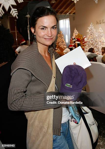 Rosetta Getty attends the Lacoste at MilkShop.com Winter Wonderland holiday event on December 6, 2008 in Los Angeles California.