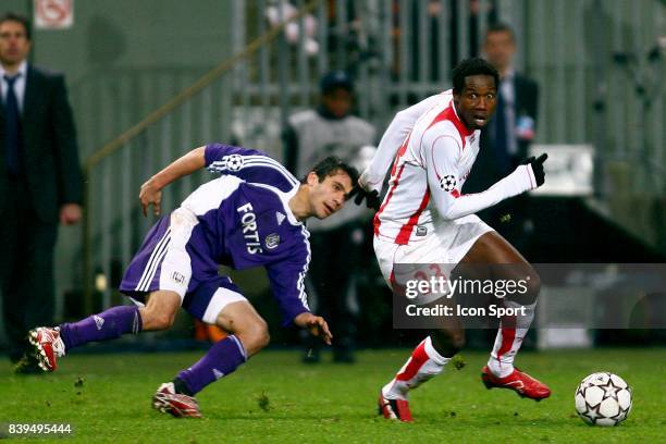 Kader KEITA - Lille / Anderlecht - - Phase de poules - Champions League ,