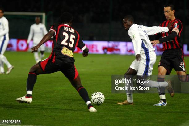 Kanga AKALE - - Auxerre / Nice - 16e journee Ligue 1,