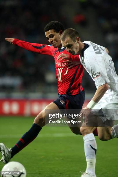 Peter ODEMWINGIE / David ROZEHNAL - - Lille / PSG - 21e journee Ligue 1,