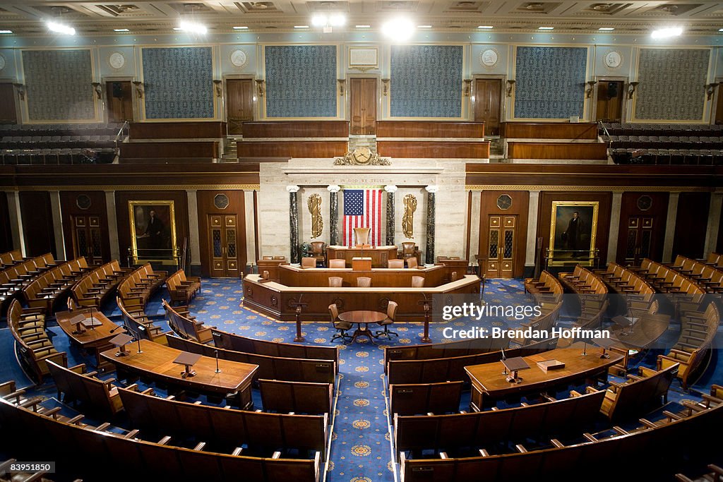 House Of Representatives Allows Media Rare View Of House Chamber