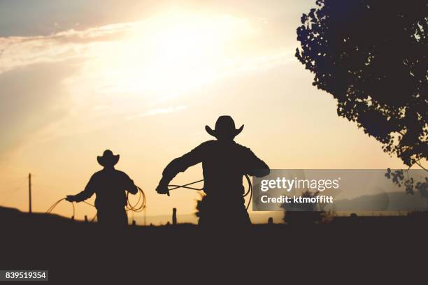 Cowboy Rope Line Rope Fences Photos and Premium High Res Pictures - Getty Images