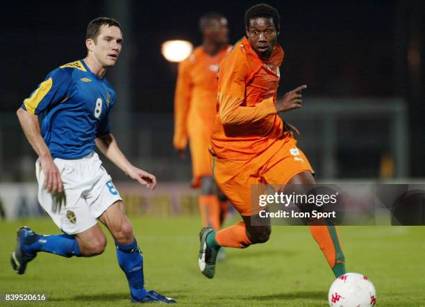 Kader KEITA - - Cote d Ivoire / Suede - Match Amical - Le Mans,