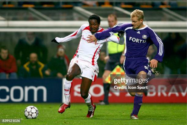 Kader KEITA - Lille / Anderlecht - - Phase de poules - Champions League ,