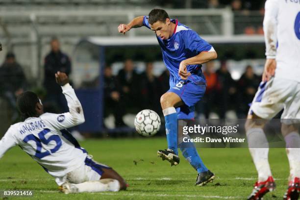 Jeremy CLEMENT - - Auxerre / Glasgow - Coupe UEFA,