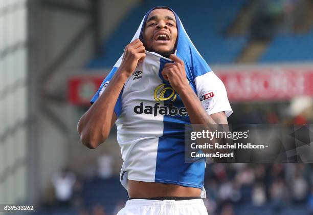 Blackburn Rovers' Dominic Samuel during the Sky Bet League One match between Blackburn Rovers and Milton Keynes Dons at Ewood Park on August 26, 2017...