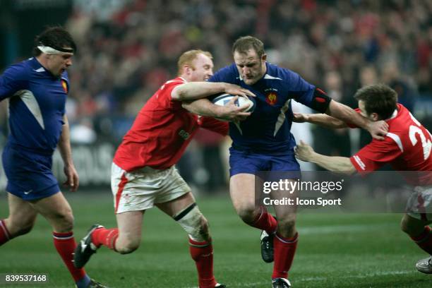 William SERVAT - France / Pays de Galles - - Tournoi des 6 Nations 2005 - Rugby -