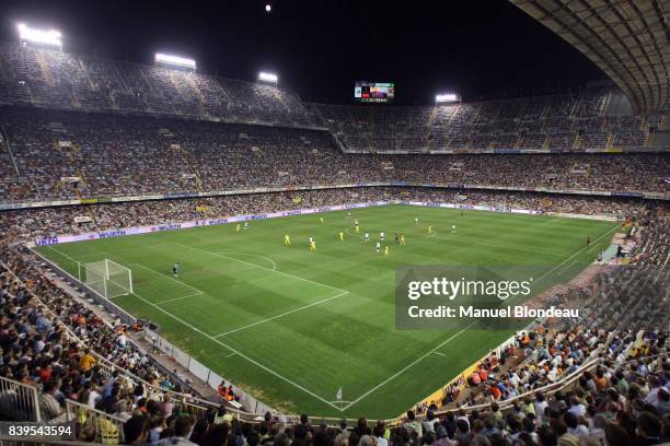 Stade Mestalla - - FC Valence / Villareal CF - 1ere journee de la Liga,