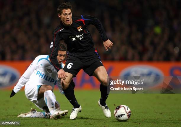 Jeremy CLEMENT - Lyon / Psv Eindhoven - - 8eme Finale retour- Champions League 2005/2006 -