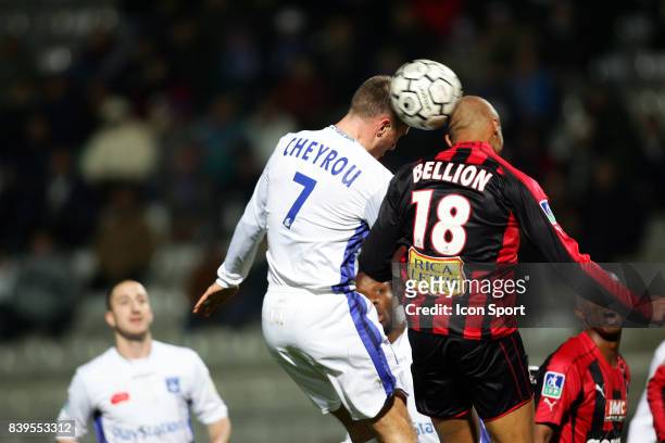 Benoit CHEYROU / David BELLION - - Auxerre / Nice - 30e journee Ligue 1,