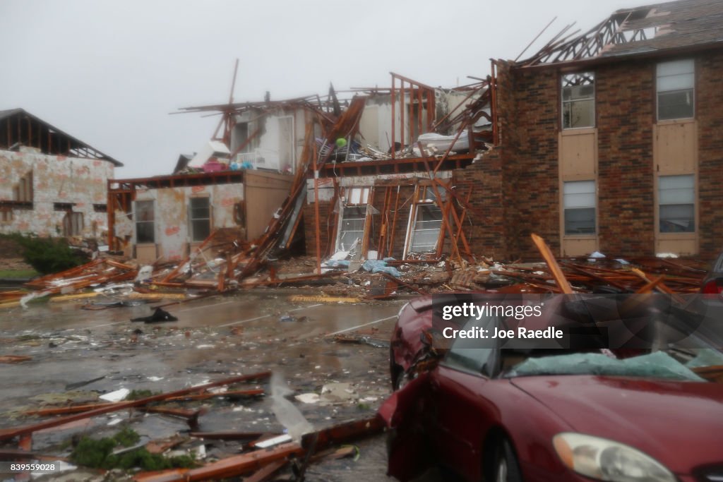 Hurricane Harvey Slams Into Texas Gulf Coast