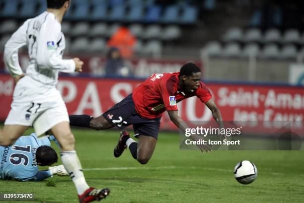 Faute de Ulrich RAME sur Kader KEITA - Lille / Bordeaux - - 35eme journee de Ligue 1 -