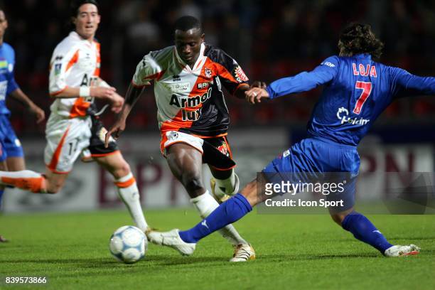 Rahmane BARRY / Mario LOJA - - Creteil / Lorient - 35e journee Ligue 2,