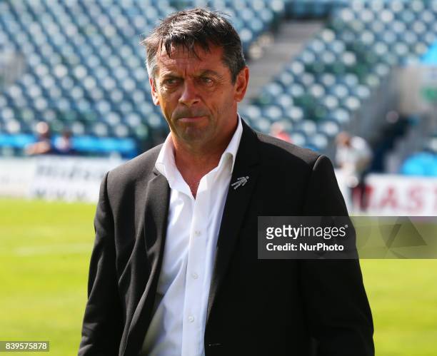 Phil Brown manager of Southend United during Sky Bet League One match between Gillingham vs Southend United, at Priestfield Stadium, Gillingham on 26...