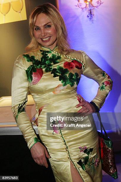 Actress Christine Zierl attends the Movie Meets Media event on December 08, 2008 in Hamburg, Germany.