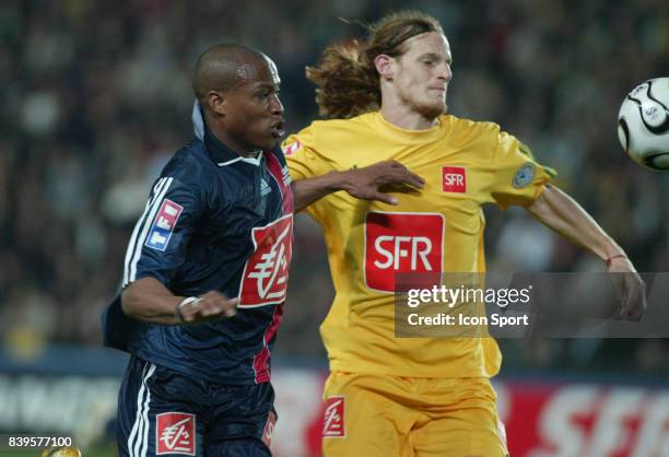 Duel Fabrice PANCRATE / Mauro CETTO - Nantes / Paris Saint Germain - - 1/2 Finale de la Coupe de France 2006 -