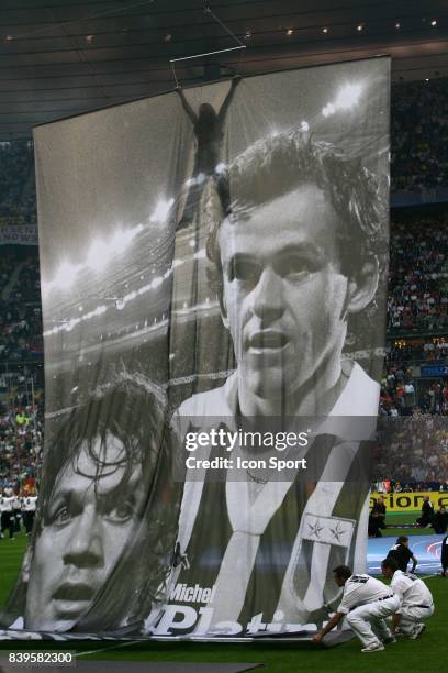 Michel PLATINI - - Fc Barcelone / Arsenal - Finale de la Ligue des Champions - Stade de France - Paris,