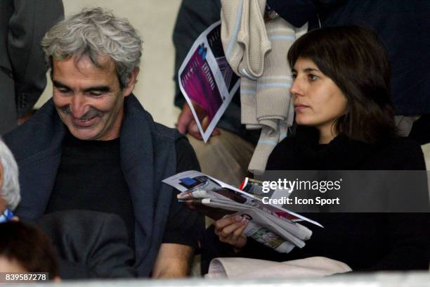 Estelle DENIS / Raymond DOMENECH - - Rennes / Lyon - 10 eme Journee de Ligue 1,