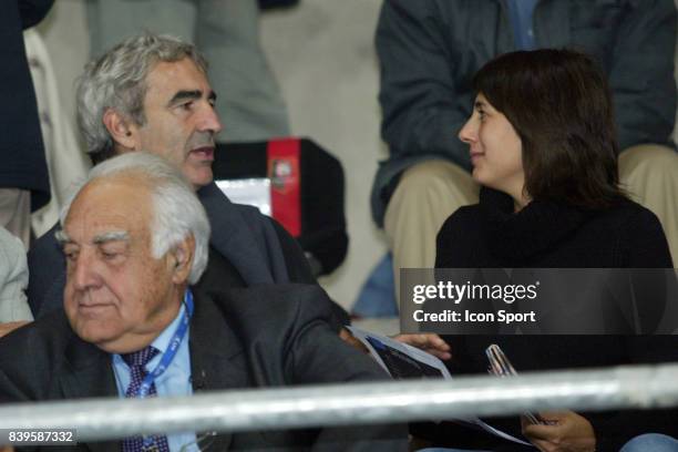 Estelle DENIS / Raymond DOMENECH - - Rennes / Lyon - 10 eme Journee de Ligue 1,