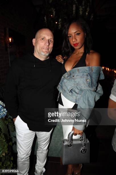 Steve Rifkind and Roe Williams attend DJ Khaled's Platinum Dinner at Catch on August 25, 2017 in West Hollywood, California.