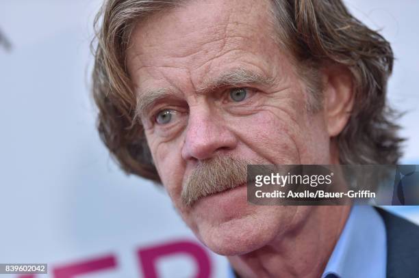 Actor William H. Macy arrives at the Los Angeles Premiere of 'The Layover' at ArcLight Hollywood on August 23, 2017 in Hollywood, California.
