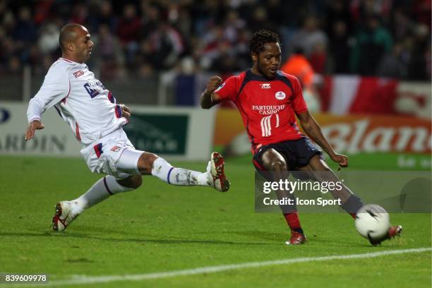 Jean II MAKOUN / Fabio DOS SANTOS - - Lille / Lyon - 25 eme journee de Ligue 1,