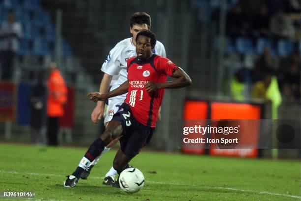 Kader KEITA - - Lille / Lyon - 25 eme journee de Ligue 1,