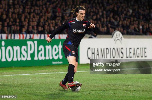 Sebastien SQUILLACI - Lyon / As Rome - - 8eme de Finale Champions League 2006/2007 -