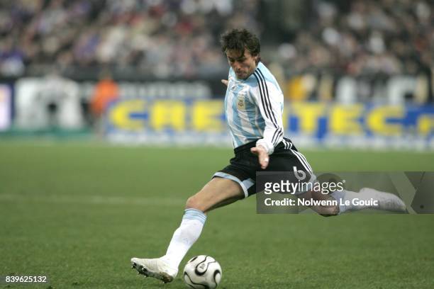 Gabriel HEINZE - - France / Argentine - Match amical - Stade de France - Saint Denis,