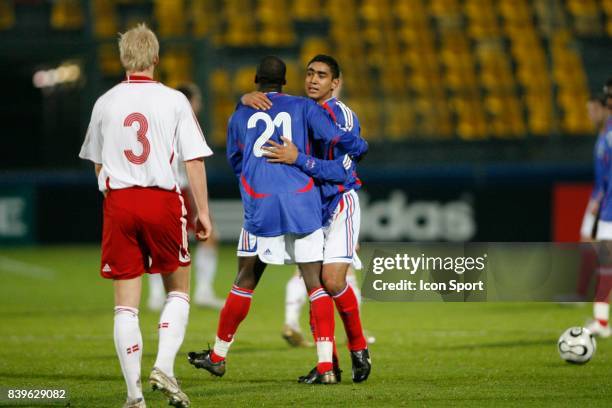 Moussa SOW / Dimitri PAYET - 23.03.07 - France / Danemark - Match amical,