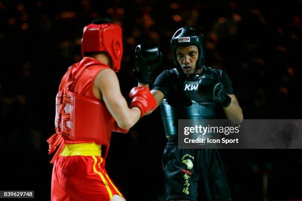 Sanda - Combats France / Chine - - Festival des Arts Martiaux - Paris Bercy ,