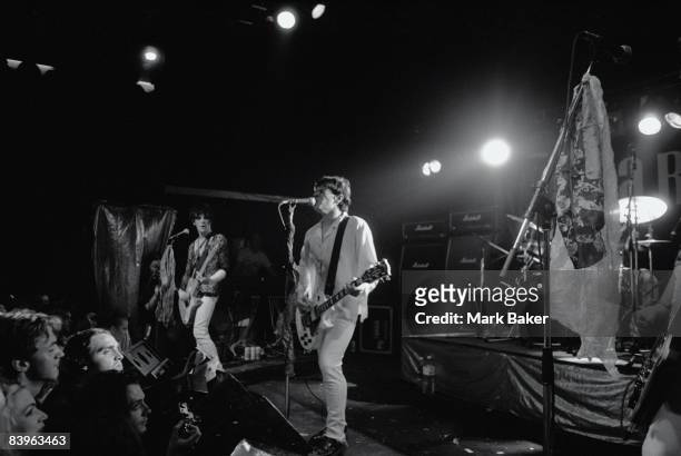 The Manic Street Preachers perform at the Marquee Club, London, 23rd May 1991.