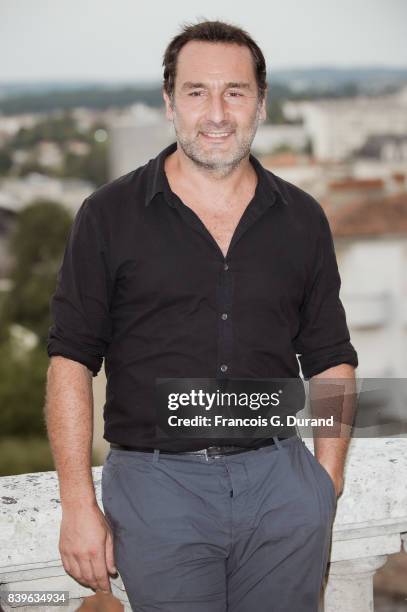 Gilles Lellouche attends the 10th Angouleme French-Speaking Film Festival on August 26, 2017 in Angouleme, France.