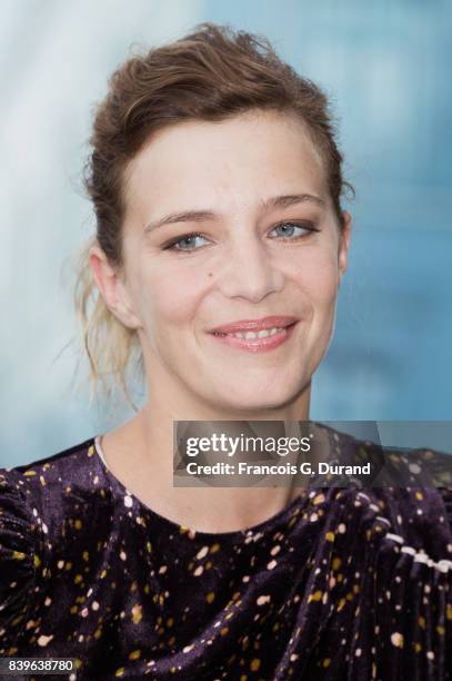 Celine Sallette attends the 10th Angouleme French-Speaking Film Festival on August 26, 2017 in Angouleme, France.