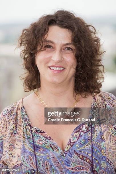 Noemie Lvovsky attends the 10th Angouleme French-Speaking Film Festival on August 26, 2017 in Angouleme, France.