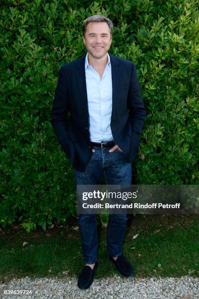 Actor of the movie "Coexister", Guillaume de Tonquedec attends the 10th Angouleme French-Speaking Film Festival : Day Five on August 26, 2017 in...