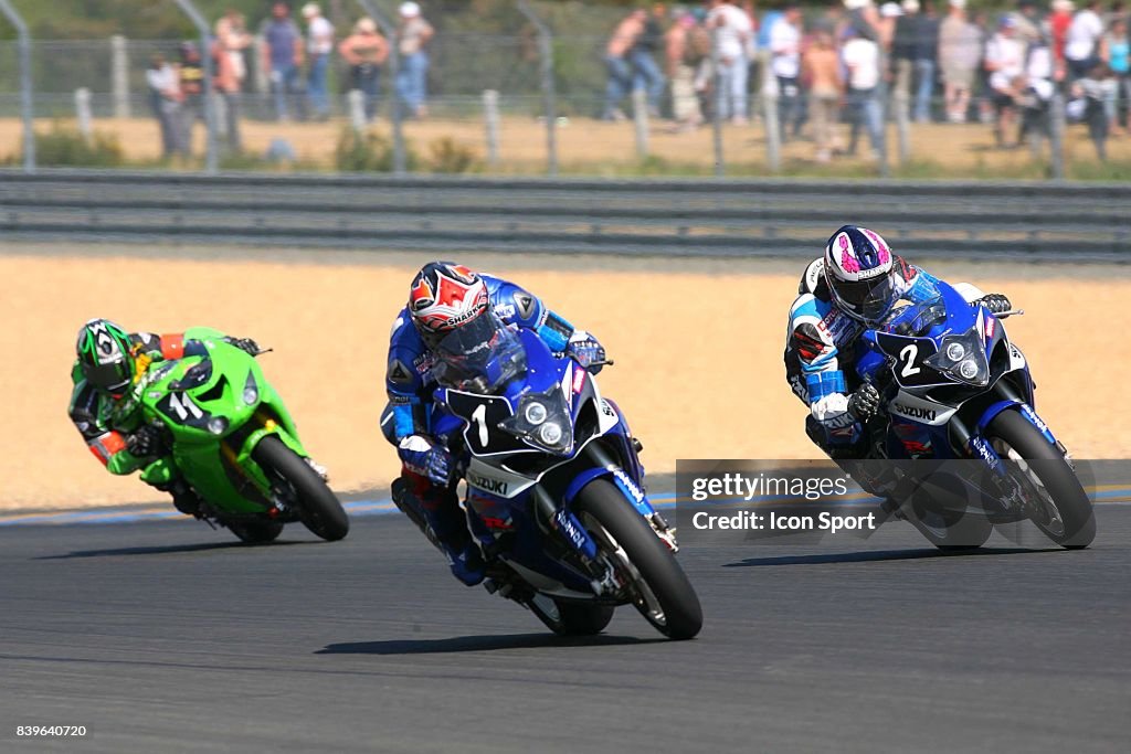 Scott Smart (Kawasaki) / Vincent Philippe (Suzuki 1) /Williams Costes (Suzuki 2)