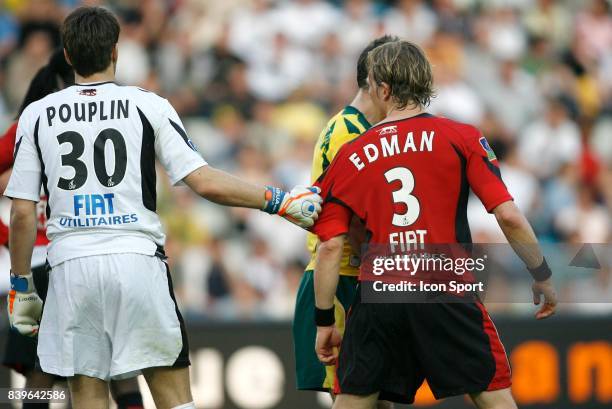 Simon POUPLIN / Erik EDMAN - - Nantes / Rennes - 34 eme journee de Ligue 1,