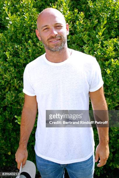 Actor of the movie "Surface de reparation", Franck Gastambide attends the 10th Angouleme French-Speaking Film Festival : Day Five on August 26, 2017...