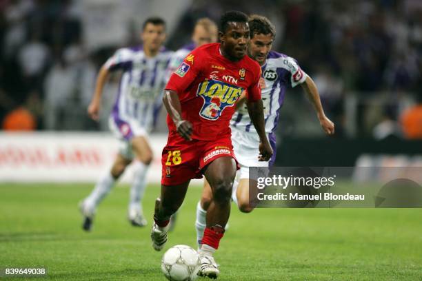 Stephane SESSEGNON - - Toulouse / Le Mans - 36 eme journee de Ligue 1,